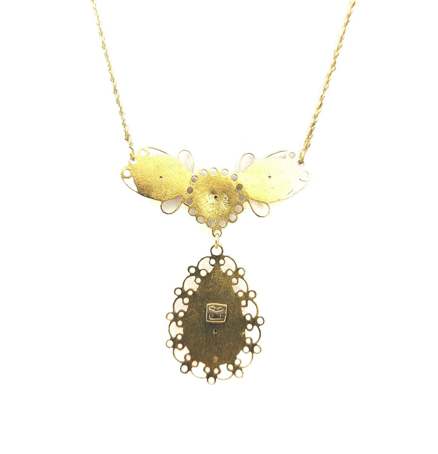 NECKLACE IN FILIGREE AND SARDINIAN CORAL